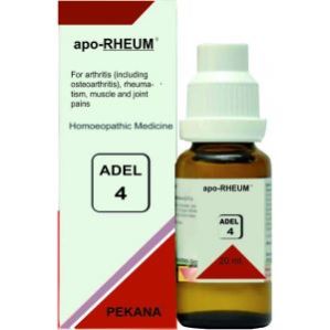 ADEL 4 (Apo Rheum) ARTHRITIS, RHEUMATISM AND JOINT PAIN DROP